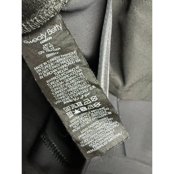 Sweaty Betty Fast Lane Running Zip Up Workout Jacket in Black Sz. 12 - Picture 6 of 7